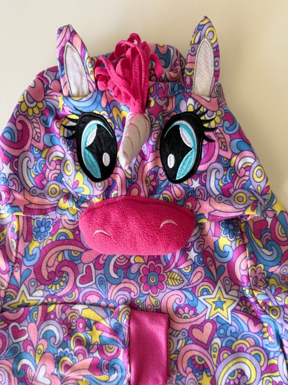 Bella & Birdie Unicorn 2-Piece Pajama Set - Size L (12/14)